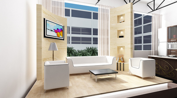 max scene tv studio - TV Studio Set by Ralf128