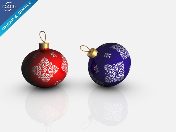 3d christmas balls - Christmas balls by Videomeka