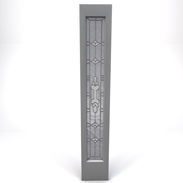 cinema4d steel sidelite - Door Sidelite by tdubic