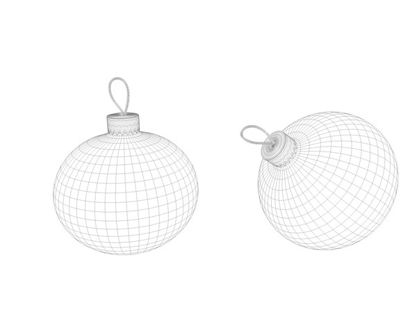 3d christmas balls - Christmas balls by Videomeka