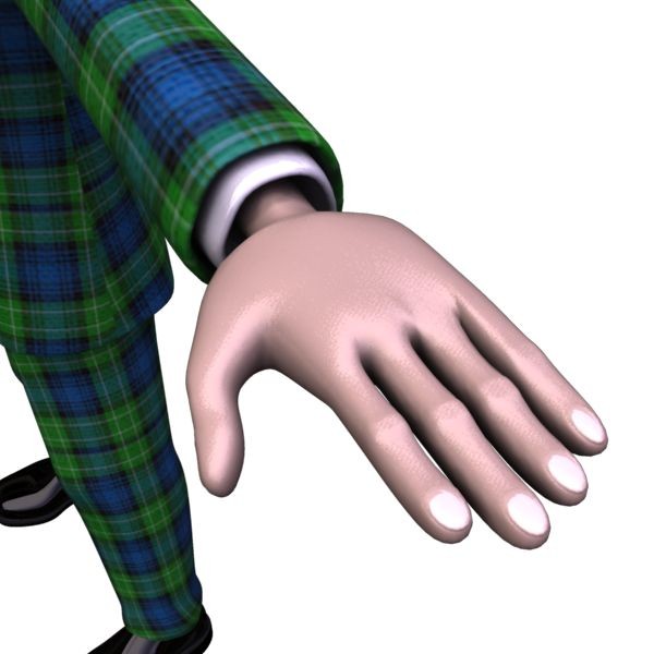 3ds max man character - Man by makeionesco