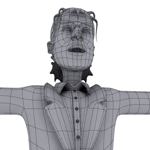 3ds max man character - Man by makeionesco