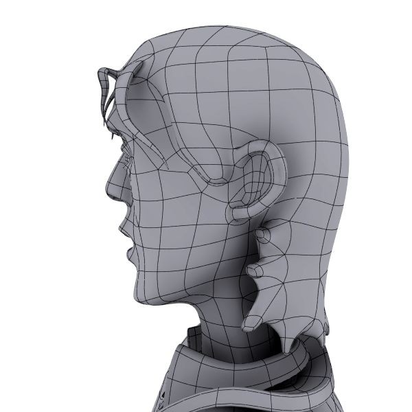 3ds max man character - Man by makeionesco
