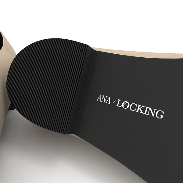 3dsmax men shoes ana locking - Men Shoes Ana Locking Blue by 3d_molier