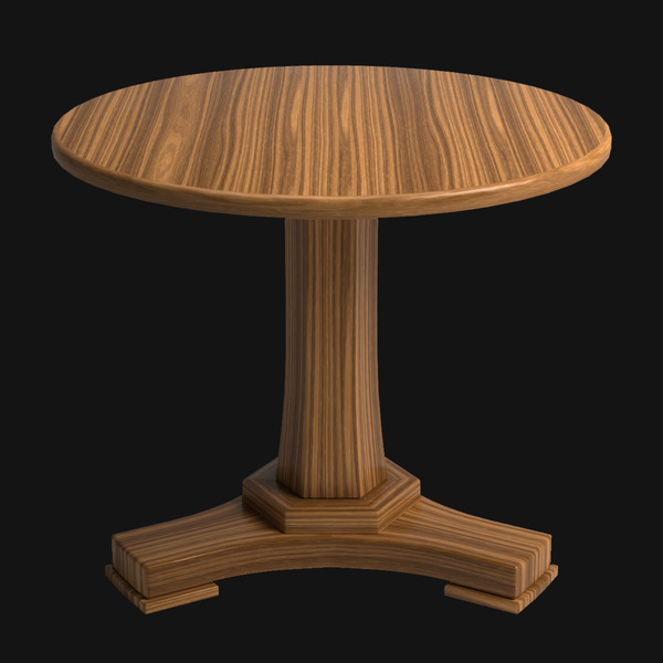 3dsmax rustical table - Rustical Round Table by arch.3d