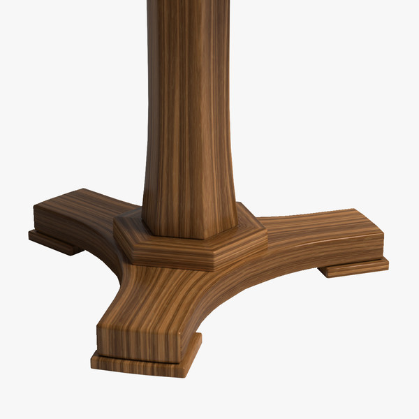 3dsmax rustical table - Rustical Round Table by arch.3d
