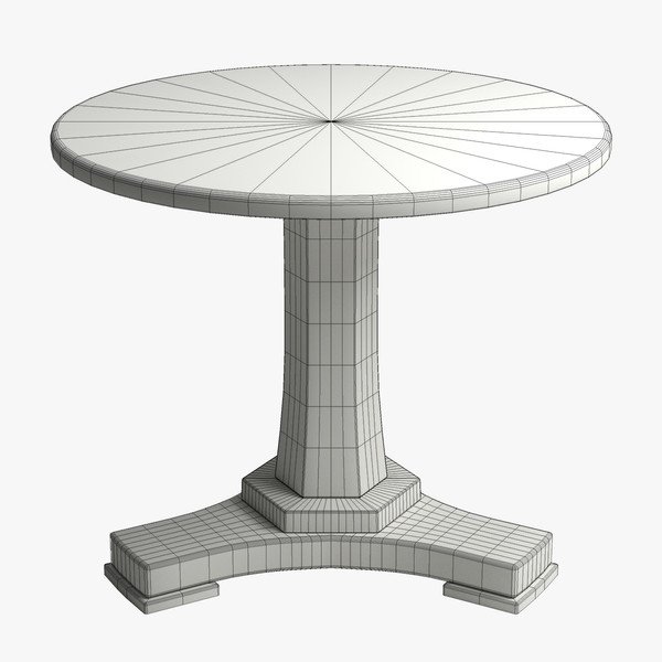 3dsmax rustical table - Rustical Round Table by arch.3d