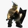 viking character 3d max