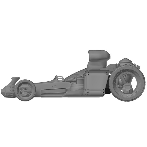 3d fantasy armored tanks racers model - Post Apocalyptic Racer by StudioEgan