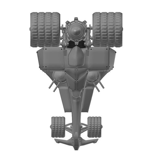 3d fantasy armored tanks racers model - Post Apocalyptic Racer by StudioEgan