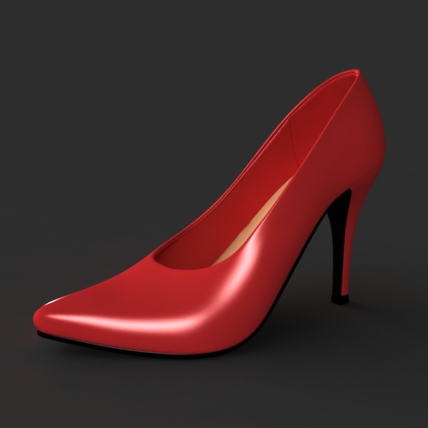 maya fashion heel shoes - High Heel Shoes Pack 3d Model by Bitmapworld