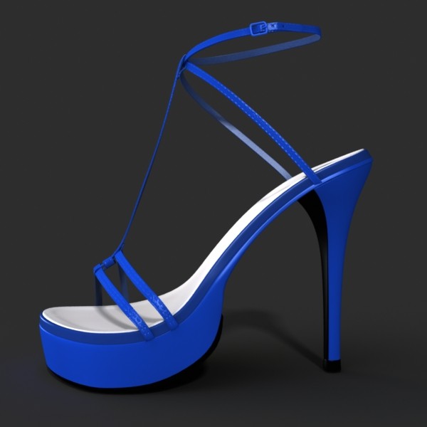 maya fashion heel shoes - High Heel Shoes Pack 3d Model by Bitmapworld