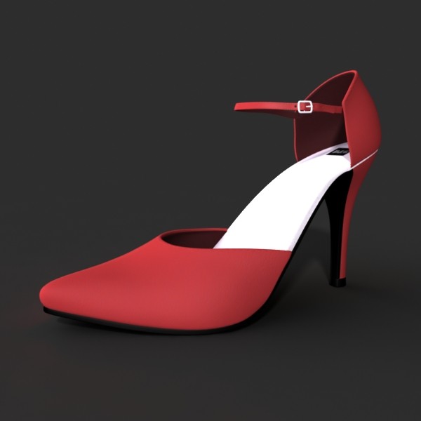 maya fashion heel shoes - High Heel Shoes Pack 3d Model by Bitmapworld