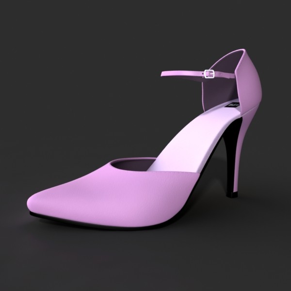 maya fashion heel shoes - High Heel Shoes Pack 3d Model by Bitmapworld