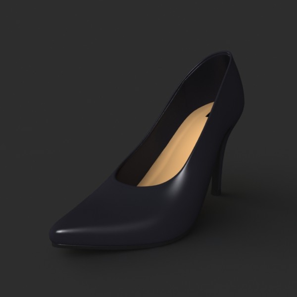 maya fashion heel shoes - High Heel Shoes Pack 3d Model by Bitmapworld