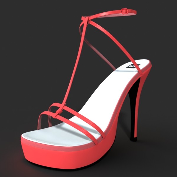 maya fashion heel shoes - High Heel Shoes Pack 3d Model by Bitmapworld