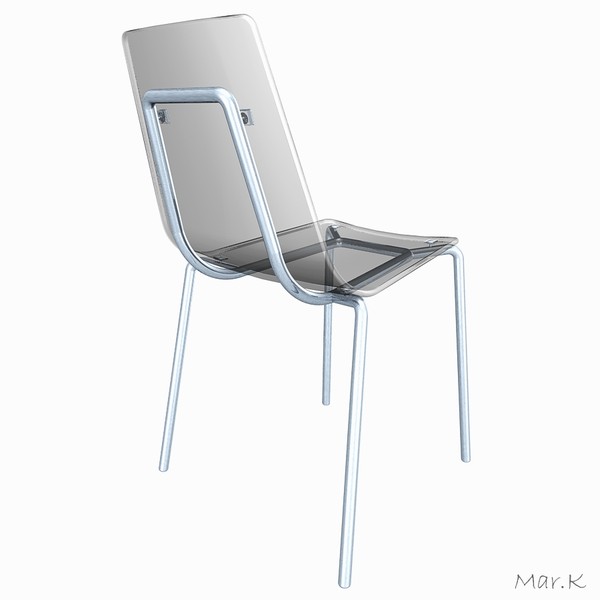 3d plastic chair wind - chair Wind by Mar.K