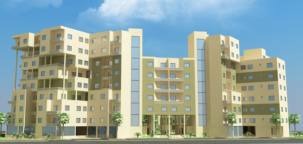 residential compound 3d model - Residential Compound by Ralf128