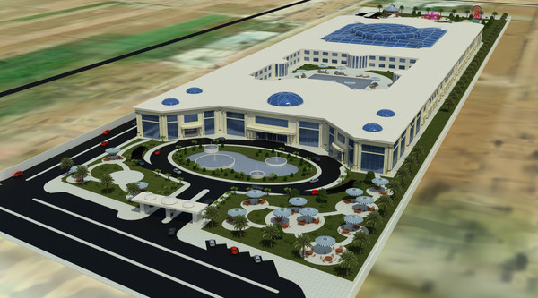 hotel amusement park 3d max - Hotel & Amusement Park Complex by Ralf128