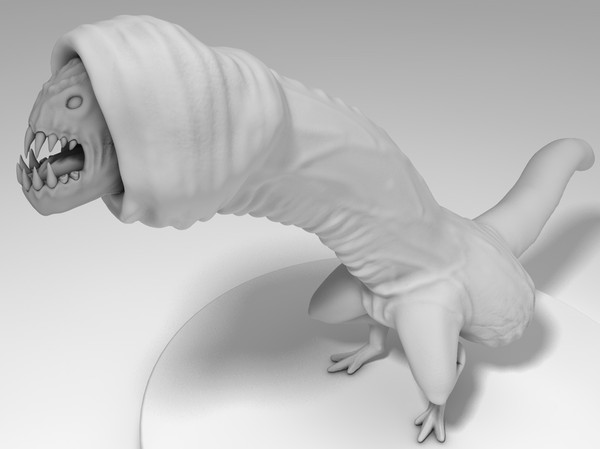 maya penis shaped monster - Penis shaped Monster 2 by scyrus
