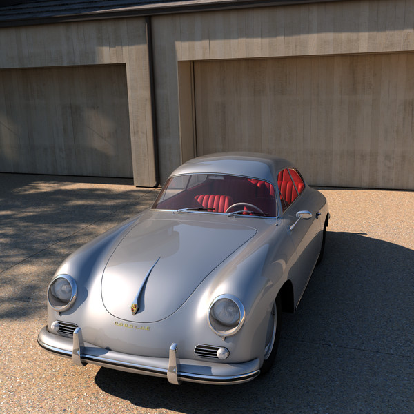 porsche 356 1600 coupe max - Porsche 356 A 1600 Coupe by SamJigga