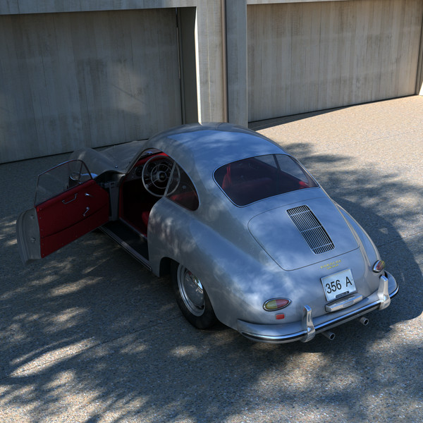 porsche 356 1600 coupe max - Porsche 356 A 1600 Coupe by SamJigga