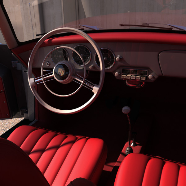 porsche 356 1600 coupe max - Porsche 356 A 1600 Coupe by SamJigga
