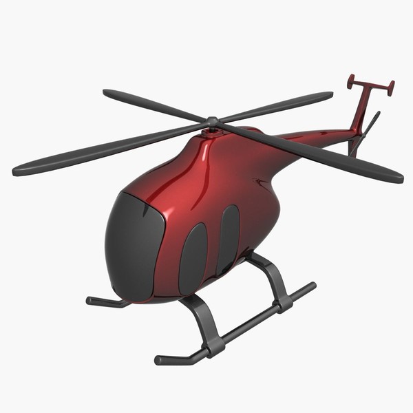 3d model toy helicopter v1 - Toy Helicopter V1 by gin3d