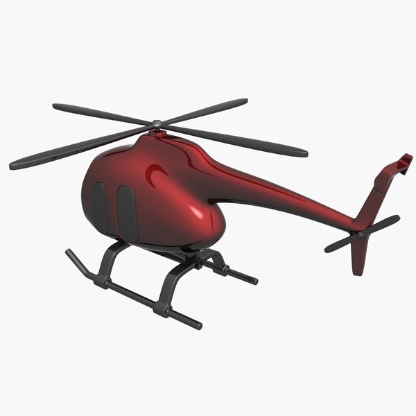 3d model toy helicopter v1 - Toy Helicopter V1 by gin3d