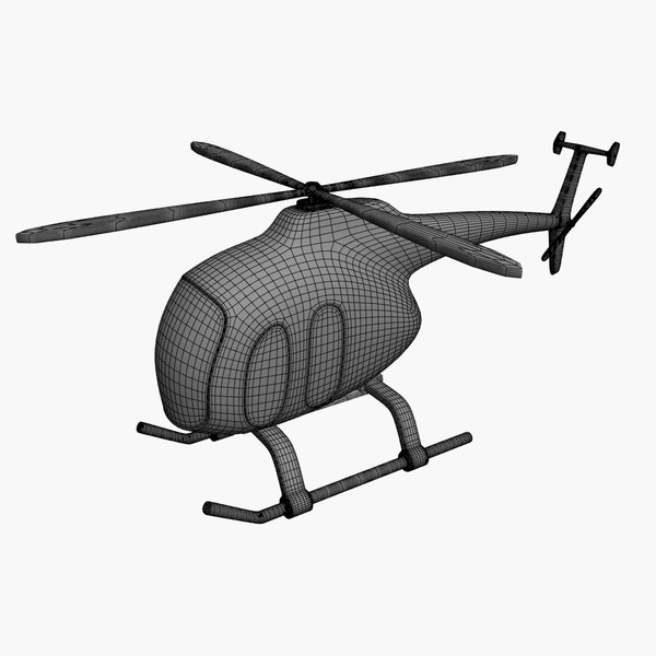 3d model toy helicopter v1 - Toy Helicopter V1 by gin3d
