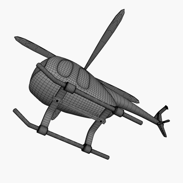 3d model toy helicopter v1 - Toy Helicopter V1 by gin3d