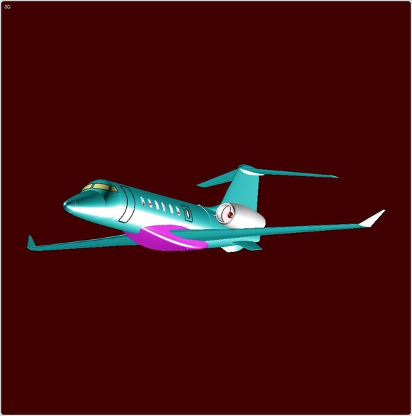 3ds max learjet 85 business jet - Learjet 85 Aircraft  Assembly Model by RodgerSaintJohn