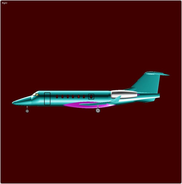 3ds max learjet 85 business jet - Learjet 85 Aircraft  Assembly Model by RodgerSaintJohn