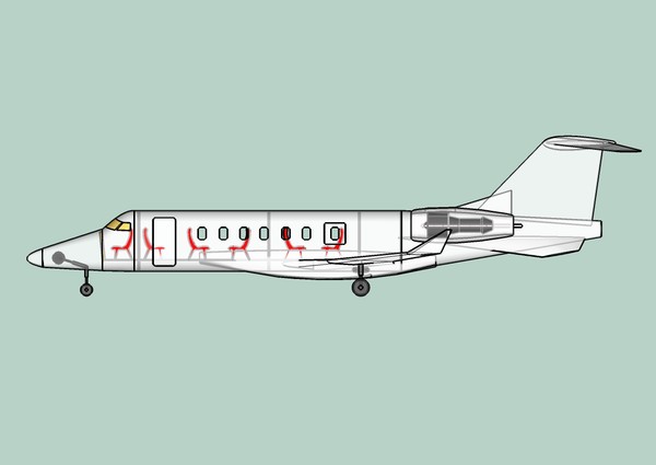 3ds max learjet 85 business jet - Learjet 85 Aircraft  Assembly Model by RodgerSaintJohn