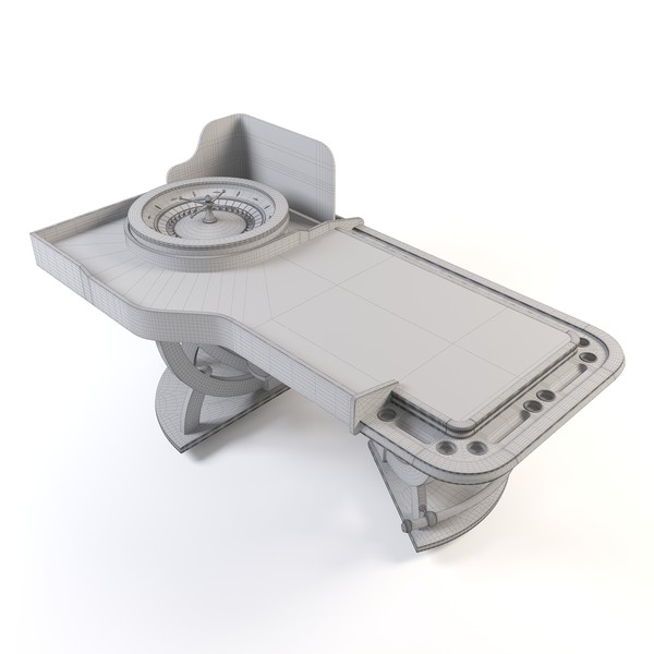 casino modeled roulette 3d model - Casino by ms_Dessi
