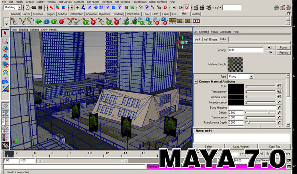 c4d city buildings - Detroit city (updated) by Imagework