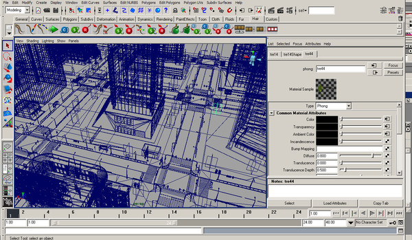 c4d city buildings - Detroit city (updated) by Imagework