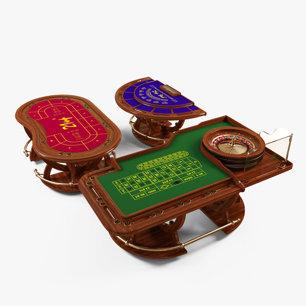 casino modeled roulette 3d model - Casino by ms_Dessi