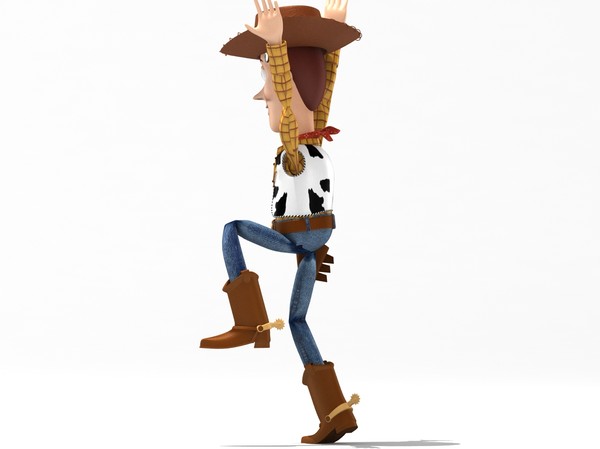 woody rigged 3d max - WOODY RIGGED by fabelar