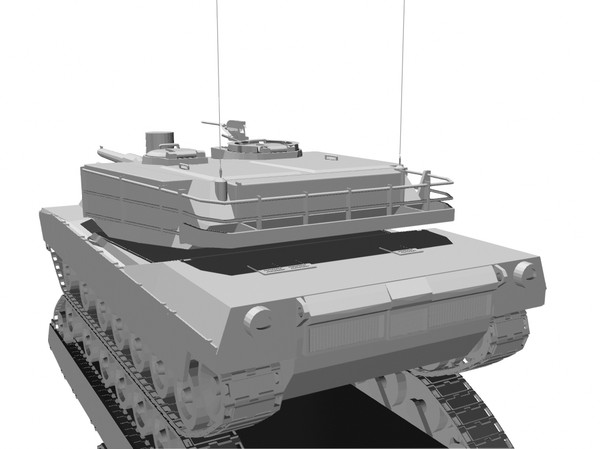 obj m1a2 abrams variant tank - M1A2 Abrams Variant by jhthomas512