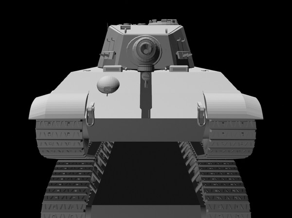 lightwave king tiger tank pzkpfw - PzKpfw VIB TigerII by jhthomas512