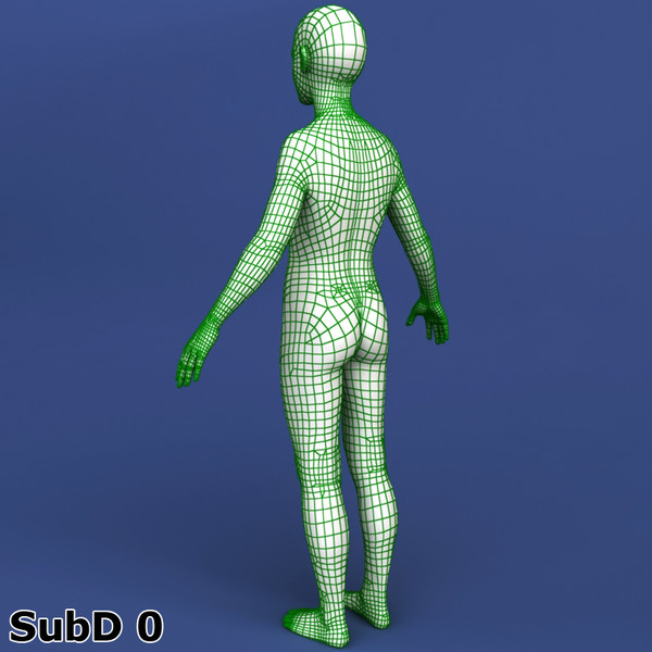 realistic boy modeled 3d model - Realistic Boy 3d Model... by Bitmapworld
