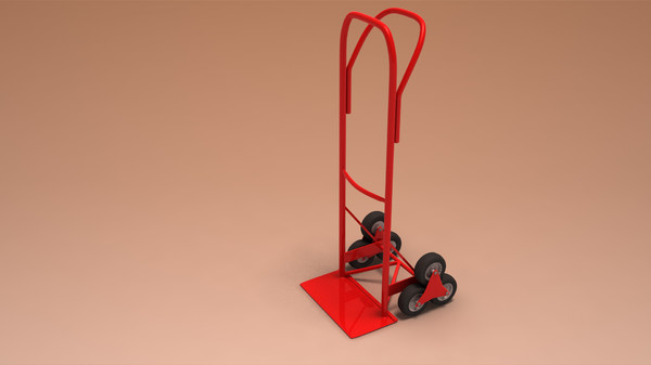 walkie truck 3d model - Walkie truck 05 by emkei