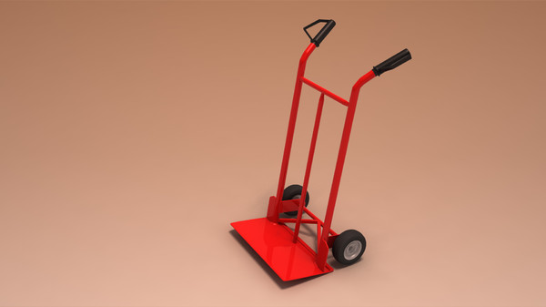 walkie truck 3d max - Walkie truck 02 by emkei
