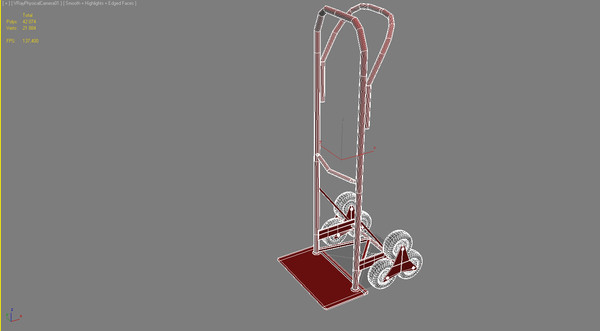 walkie truck 3d model - Walkie truck 05 by emkei