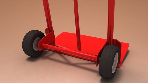 walkie truck 3d max - Walkie truck 02 by emkei