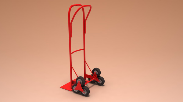 walkie truck 3d model - Walkie truck 05 by emkei