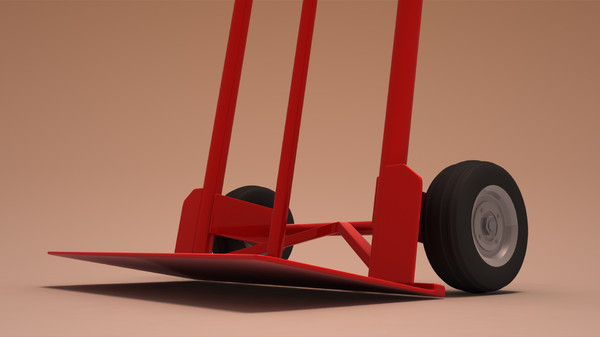 walkie truck 3d max - Walkie truck 02 by emkei