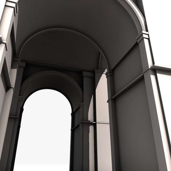 3ds arch triomphe - Arch De Triomphe... by KeremGogus