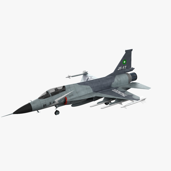 3ds max realistic jf-17 thunder fighter - JF-17 Thunder Fighter by 3d_molier
